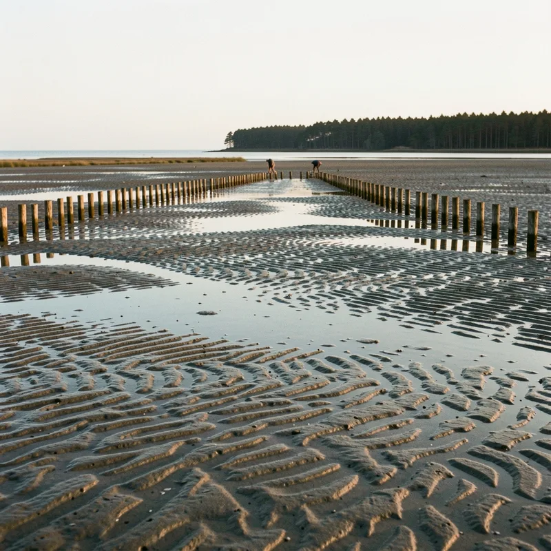 Pêche à pied sur le bassin d'Arcachon : règles et repères